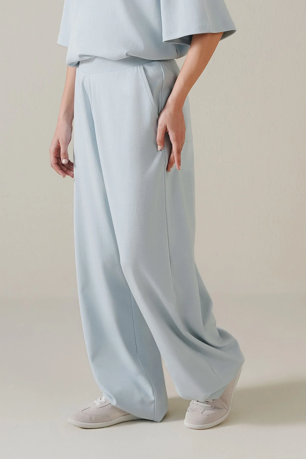 MOVE WIDE TROUSERS-DOUBLE KNIT - Image 3