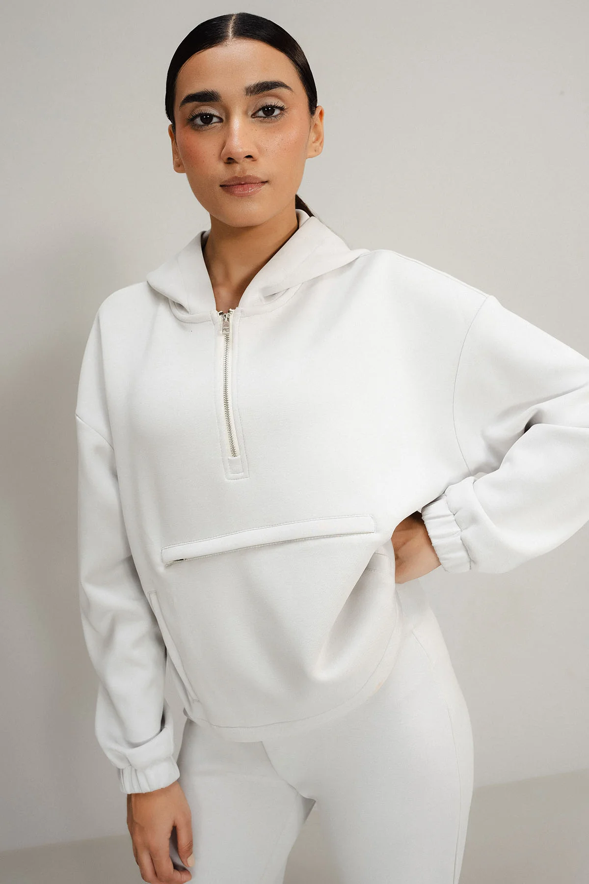 HALF ZIP PULLOVER HOODIE CLOUDLUX - Image 8