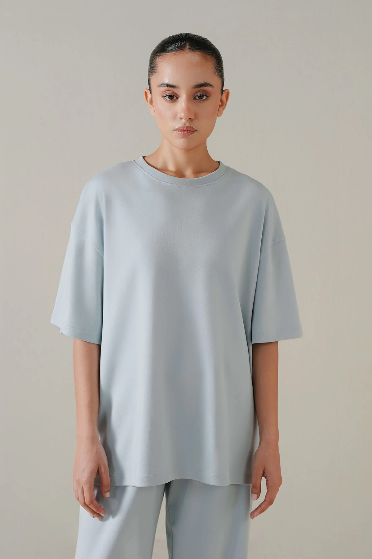 OVERSIZED - DOUBLE KNIT T-SHIRT