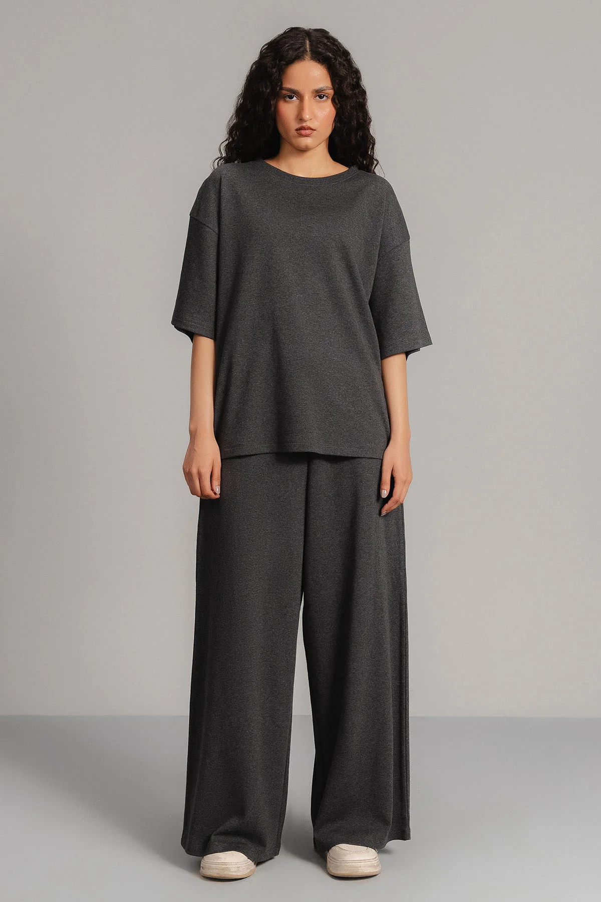 OVERSIZED - DOUBLE KNIT T-SHIRT LIGHT