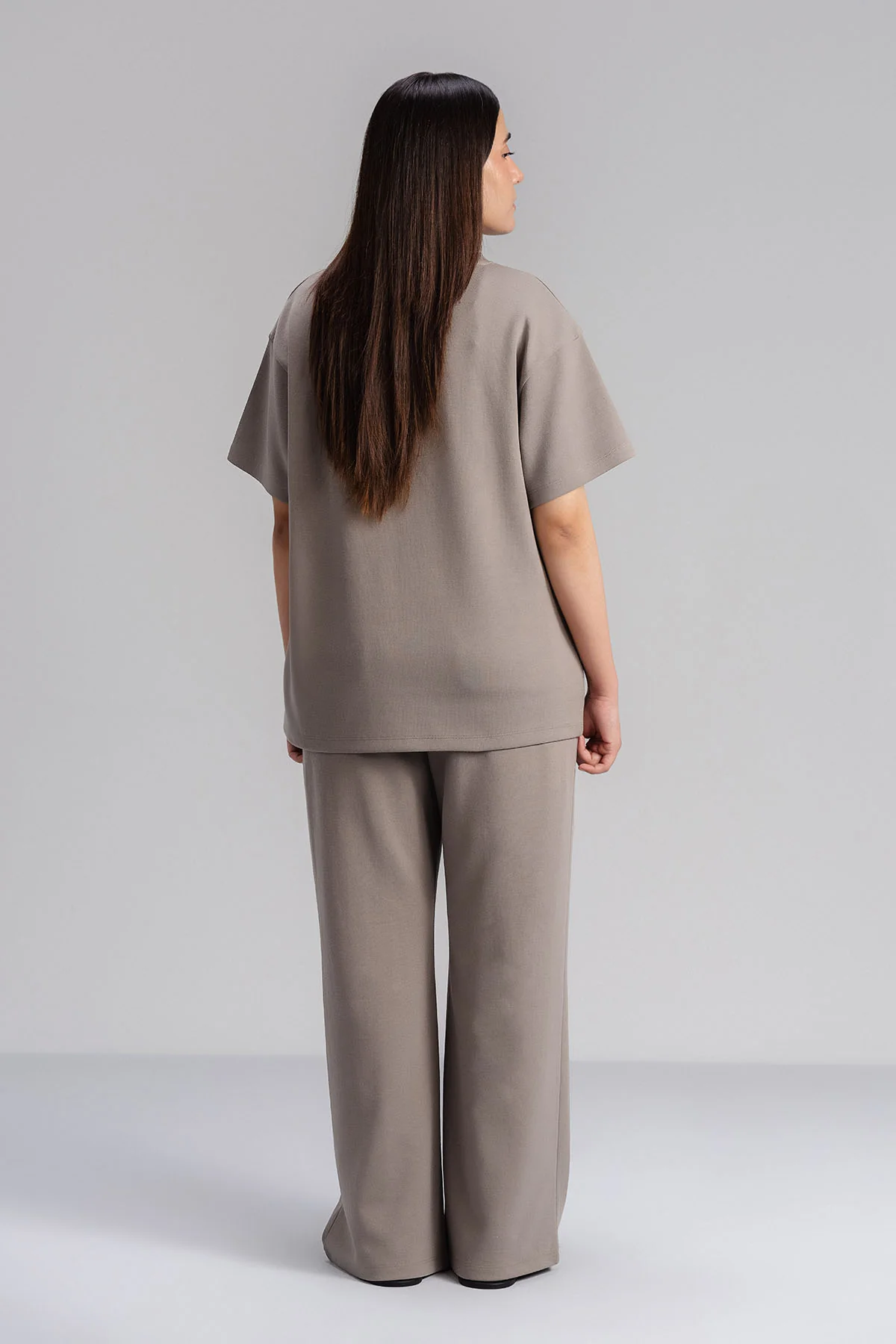 OVERSIZED - DOUBLE KNIT T-SHIRT - Image 3