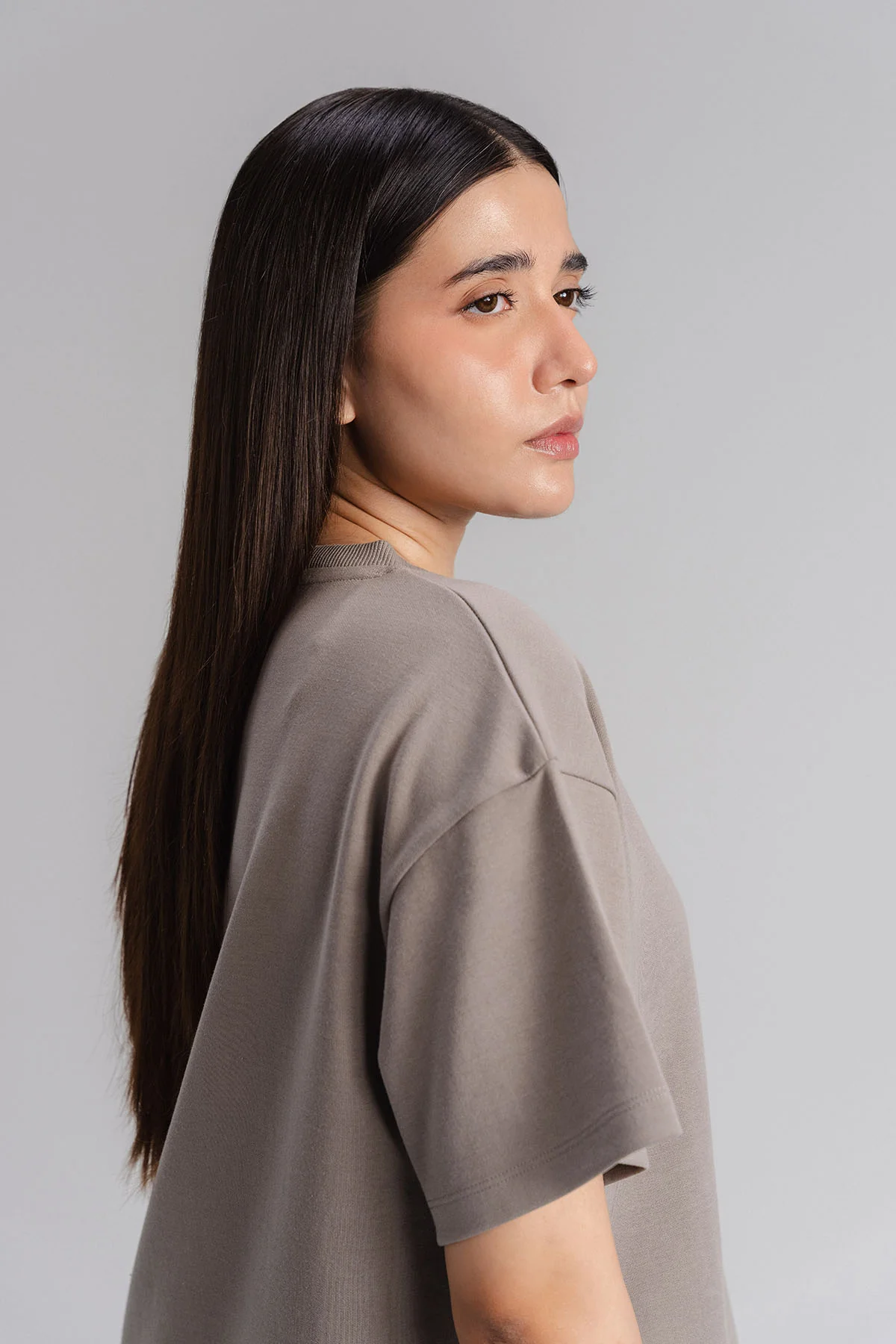 OVERSIZED - DOUBLE KNIT T-SHIRT - Image 6