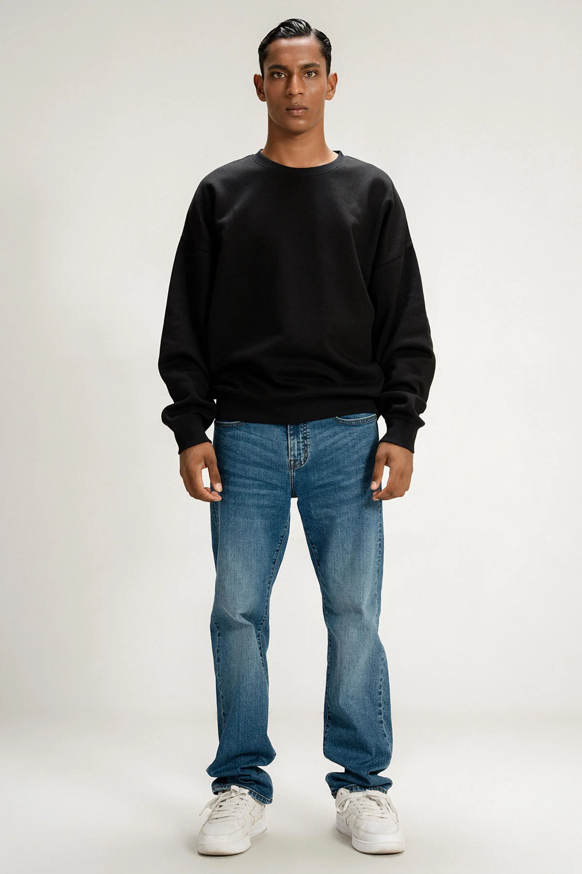 OVERSIZED  SWEAT -  PIMA FLEECE - Image 5