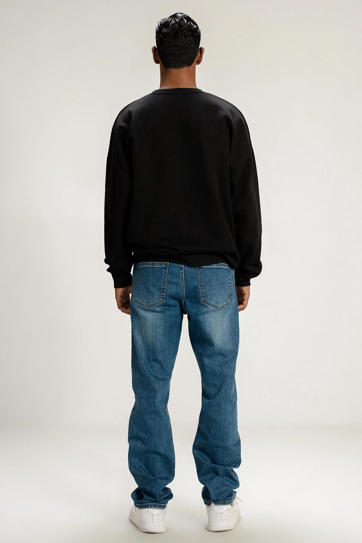 OVERSIZED  SWEAT -  PIMA FLEECE - Image 8