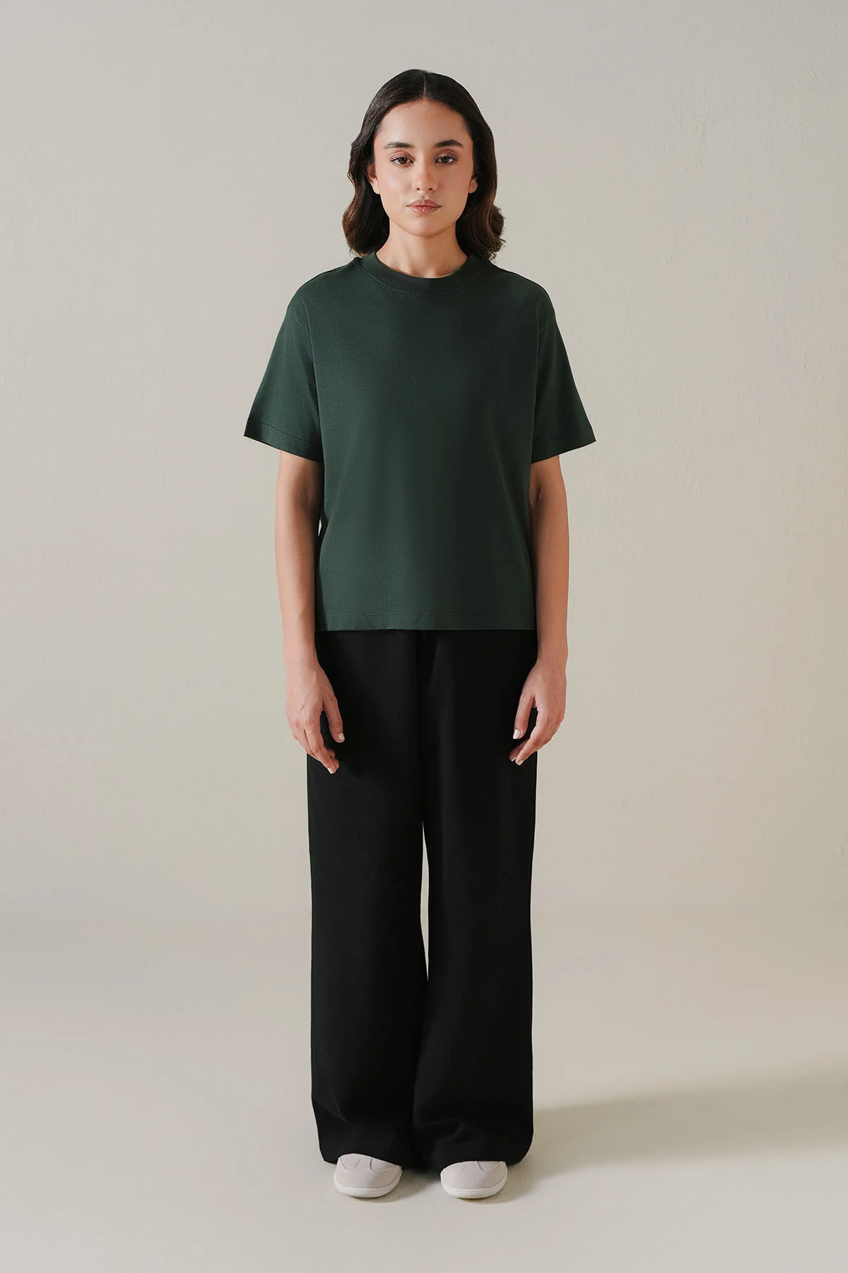 OVERSIZED T-SHIRT CREW SUPIMA