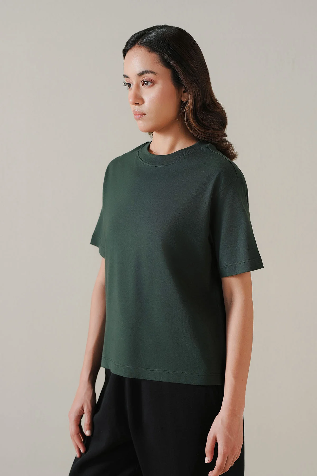 OVERSIZED T-SHIRT CREW SUPIMA - Image 2