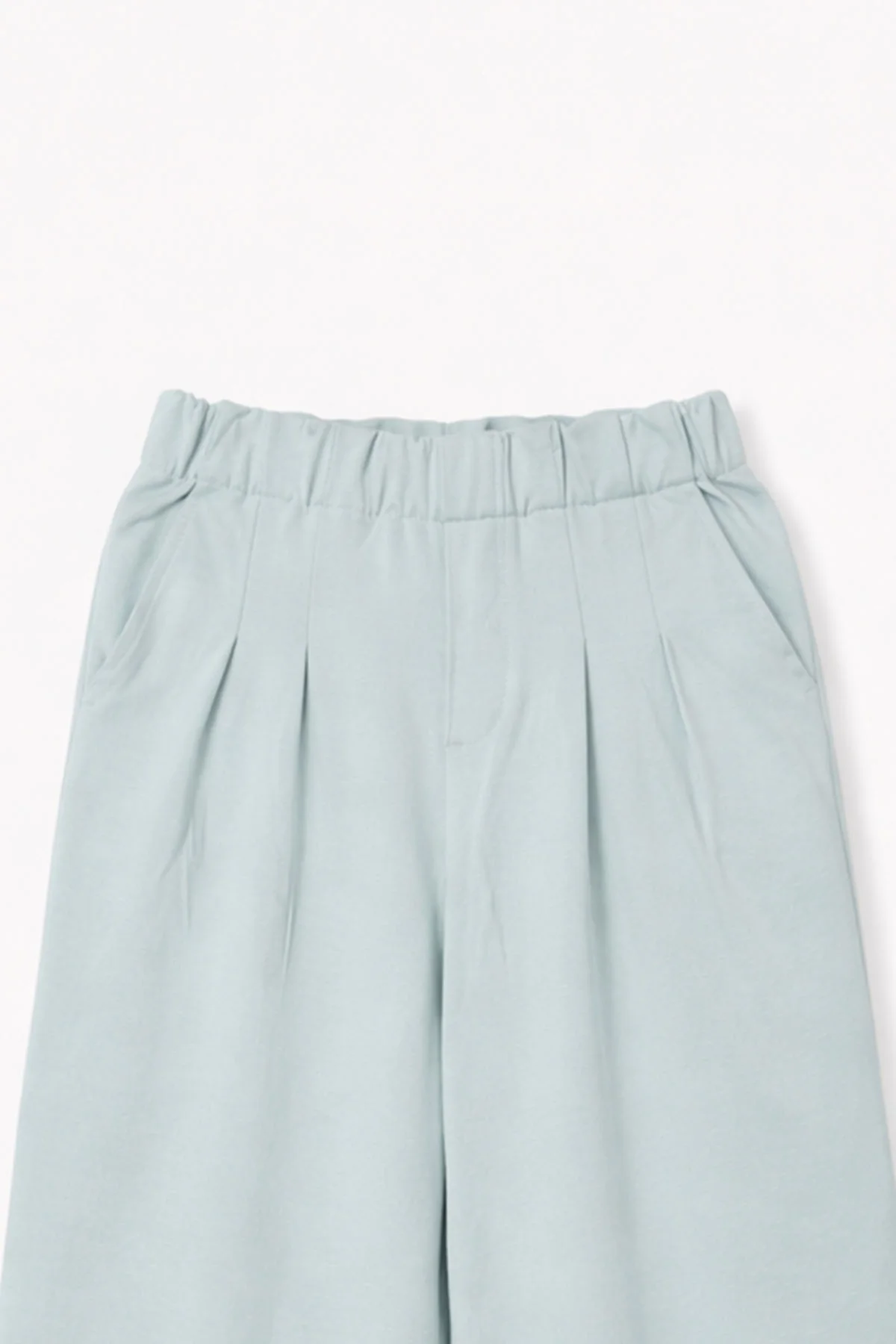 PLEATED WIDE LEG PANT DOUBLE KNIT - Image 3