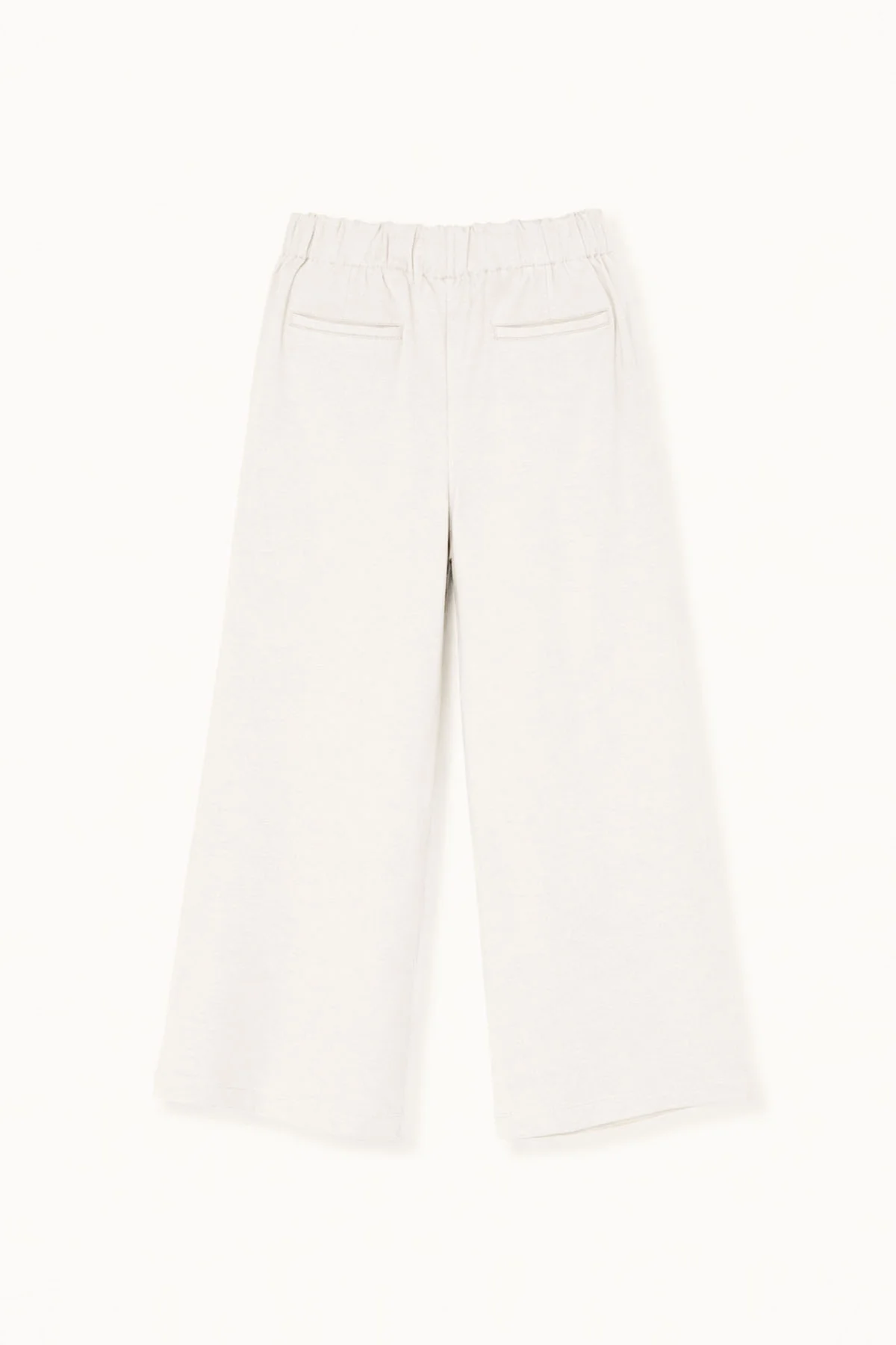 PLEATED WIDE LEG PANT DOUBLE KNIT - Image 4