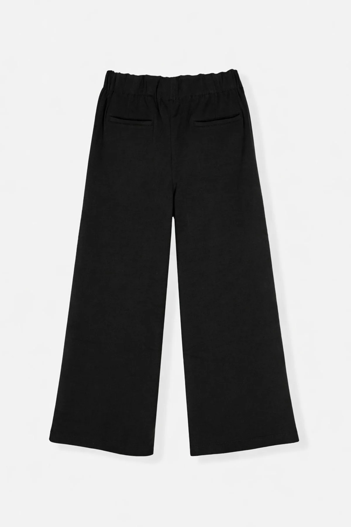 PLEATED WIDE LEG PANT-DOUBLE KNIT - Image 4