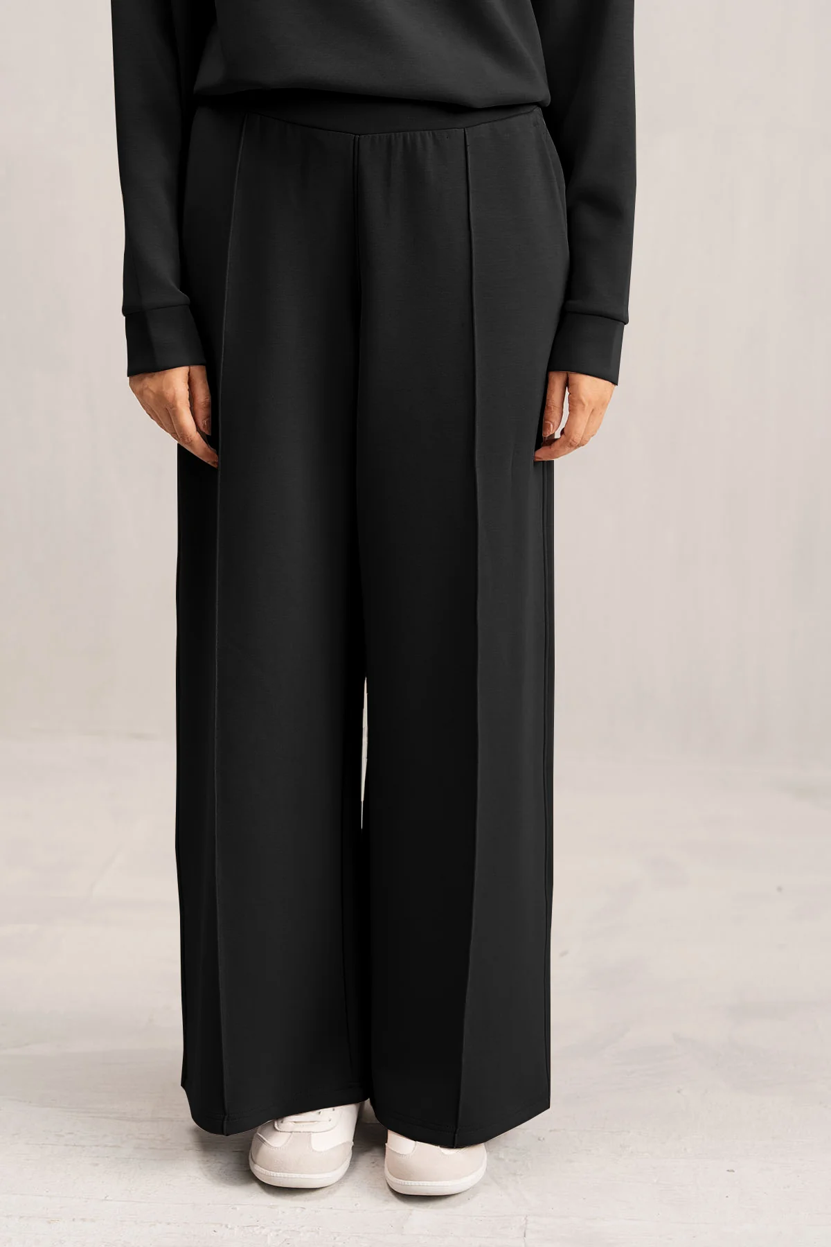 PLEATED WIDE TROUSER CLOUDLUX