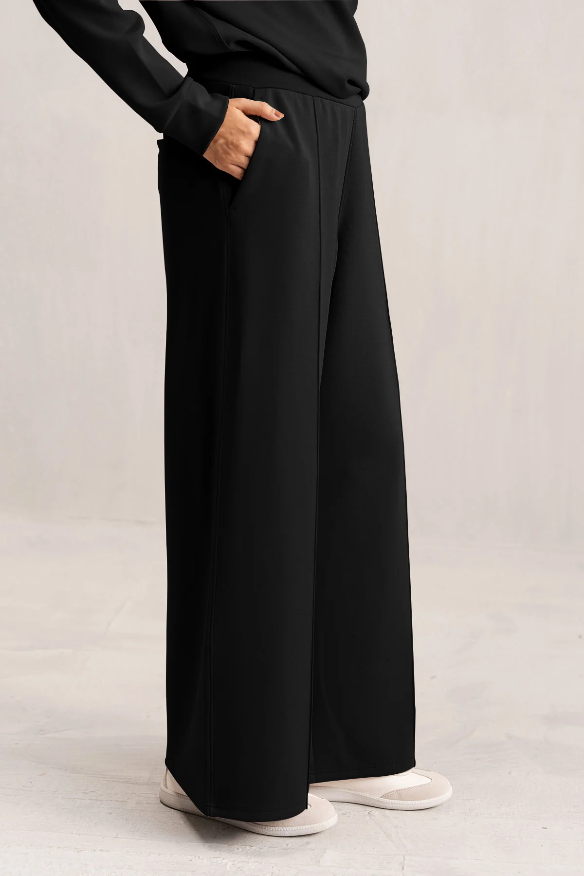 PLEATED WIDE TROUSER CLOUDLUX - Image 3
