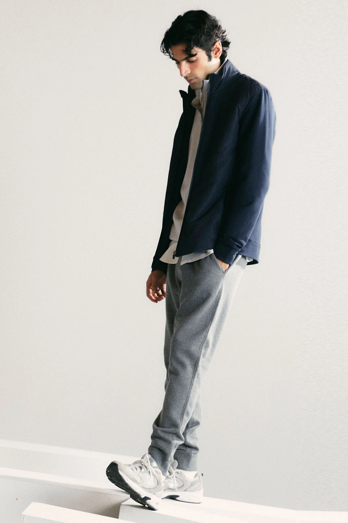 KNIT SLEEVES PUFFER JACKET - Image 3