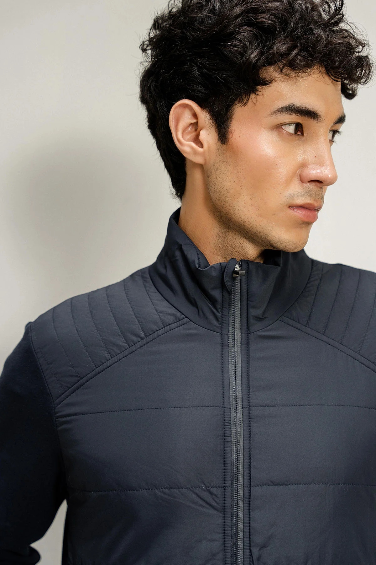 KNIT SLEEVES PUFFER JACKET - Image 9