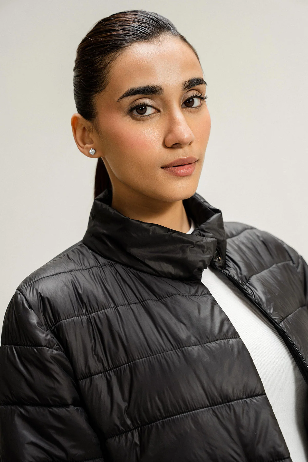 FULL SLEEVES PUFFER JACKET - Image 3