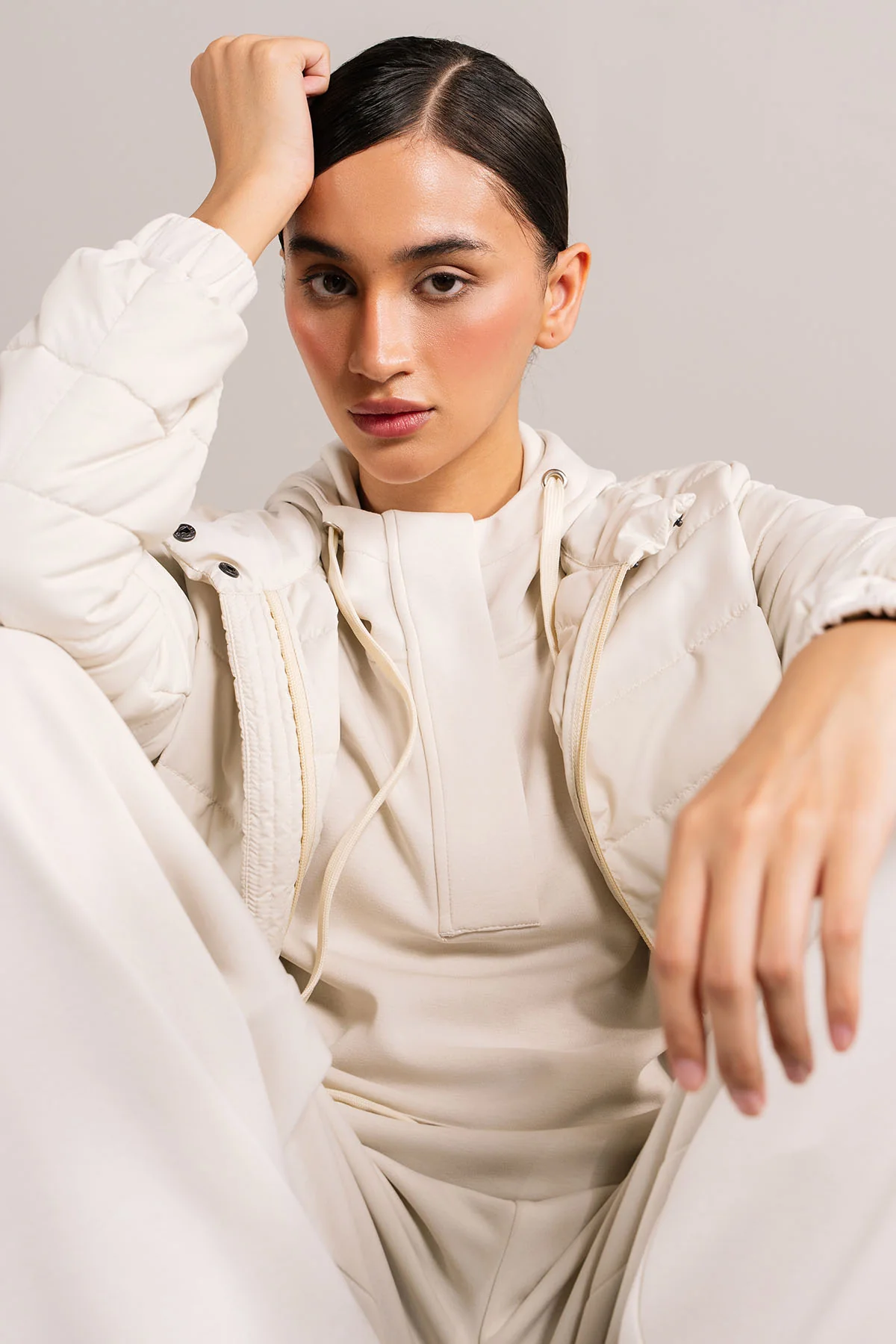 FULL SLEEVES PUFFER JACKET - Image 6