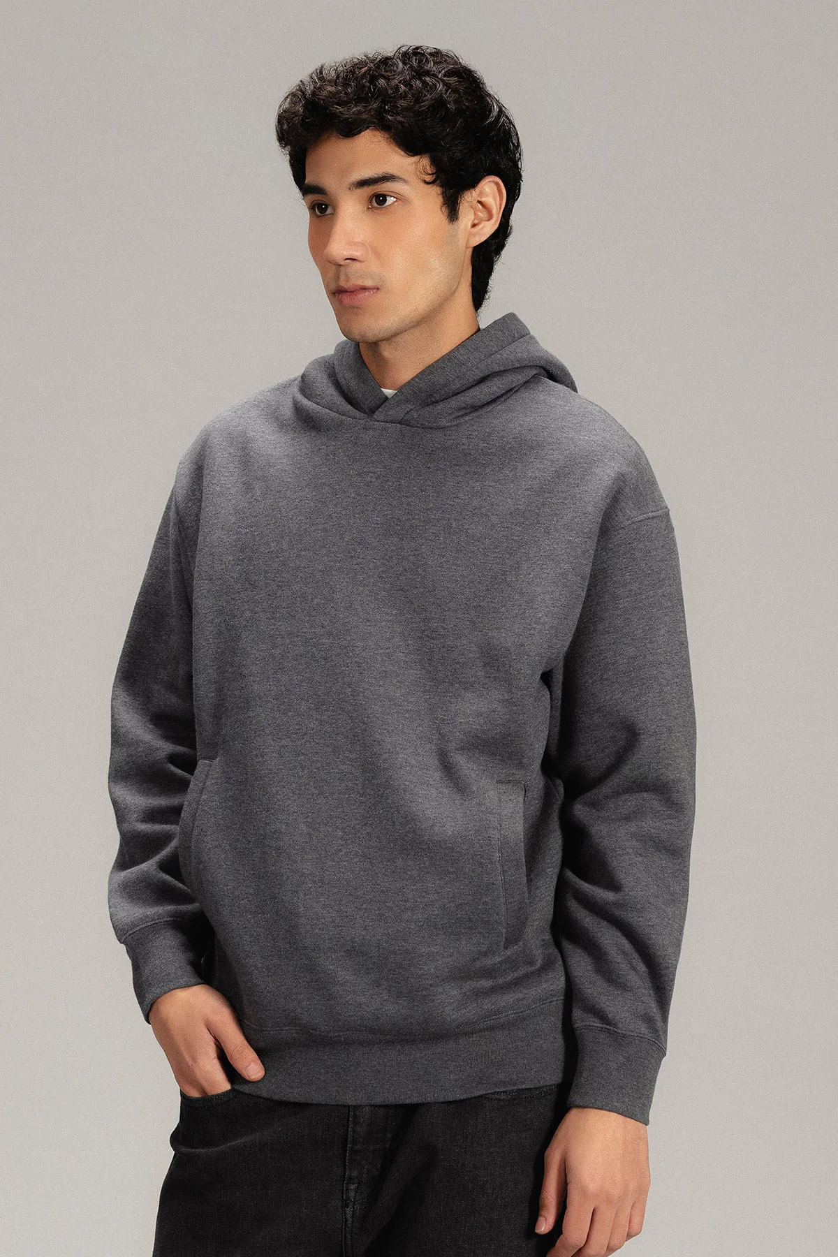 PULLOVER HOODIE - PIMA FLEECE - Image 3