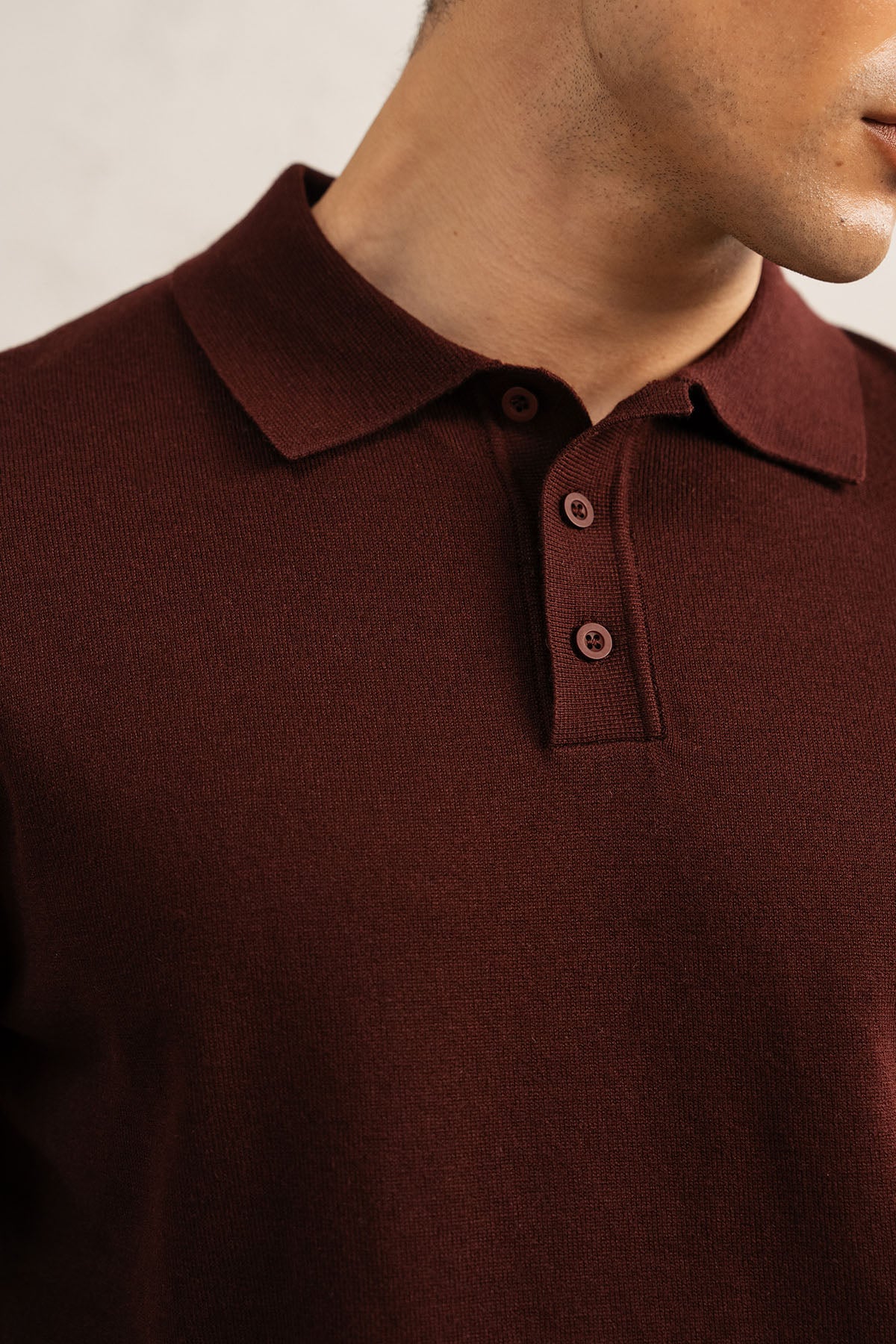 REFINED POLO SWEATER - Image 2