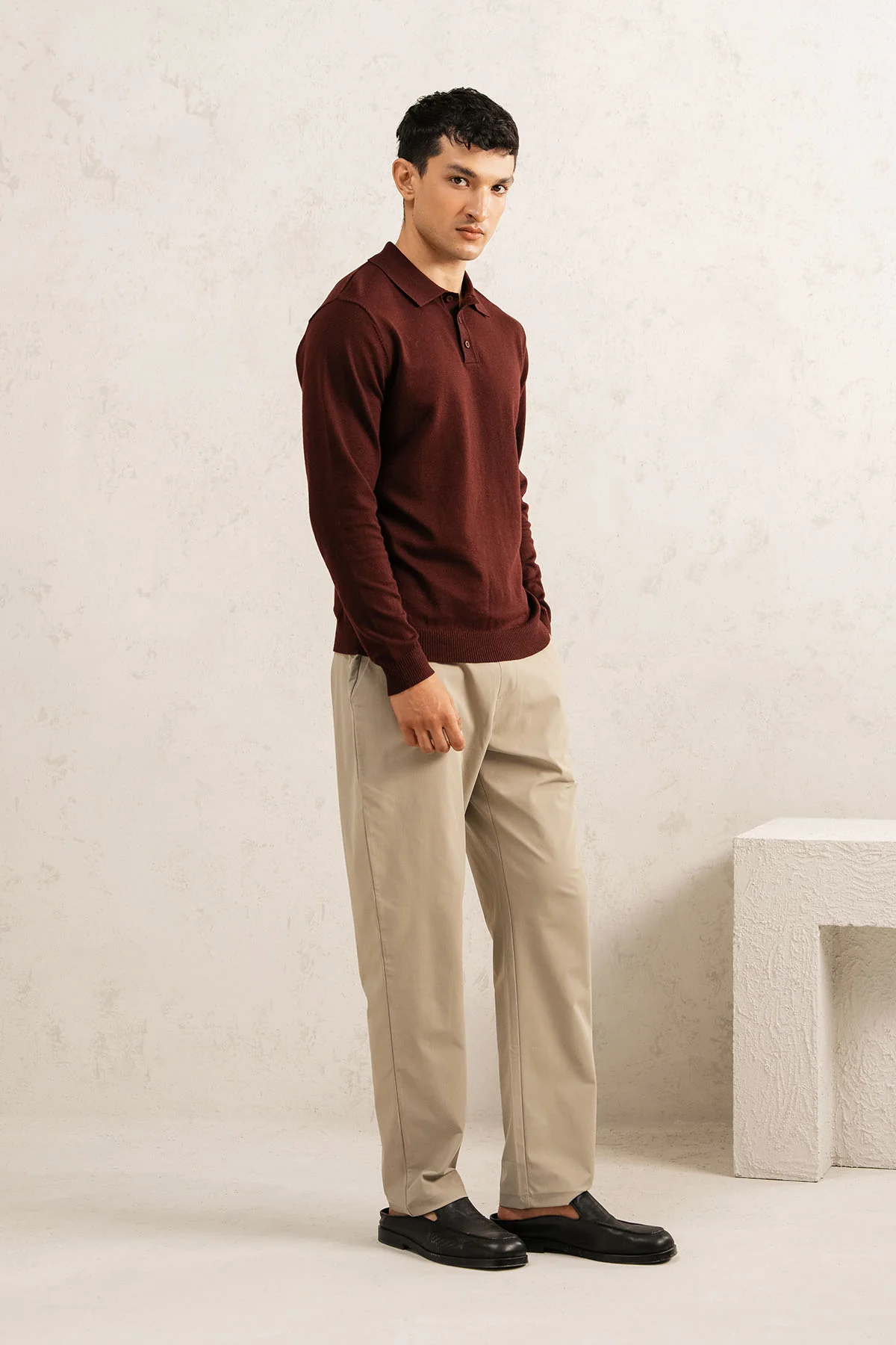 REFINED POLO SWEATER - Image 6