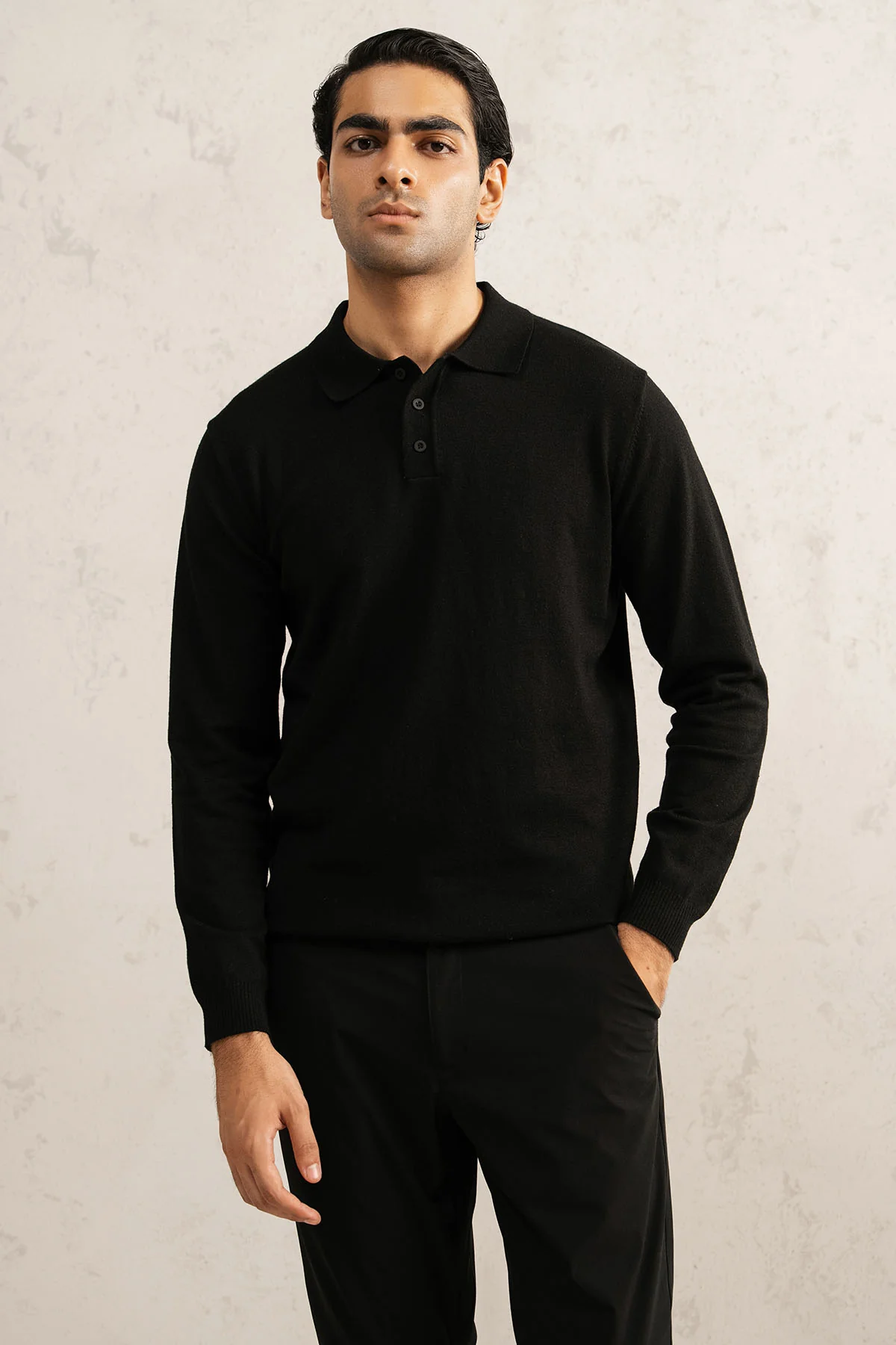 REFINED POLO SWEATER - Image 6