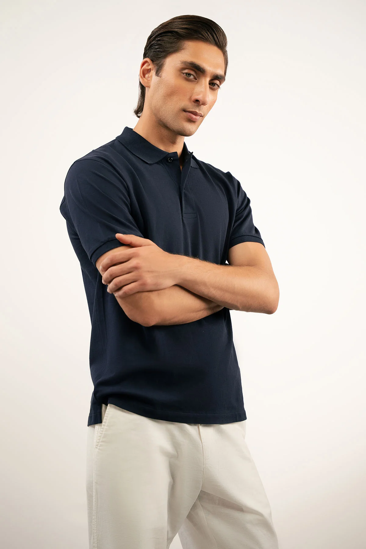 REGULAR FIT SUPIMA POLO - Image 5