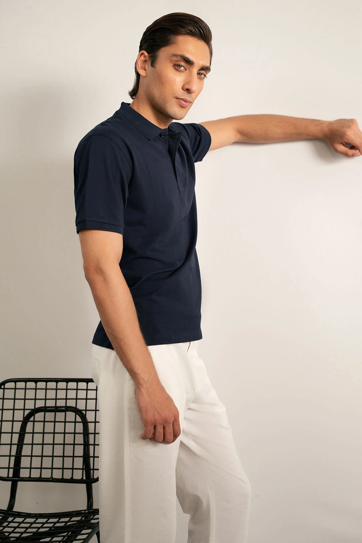 REGULAR FIT SUPIMA POLO - Image 6