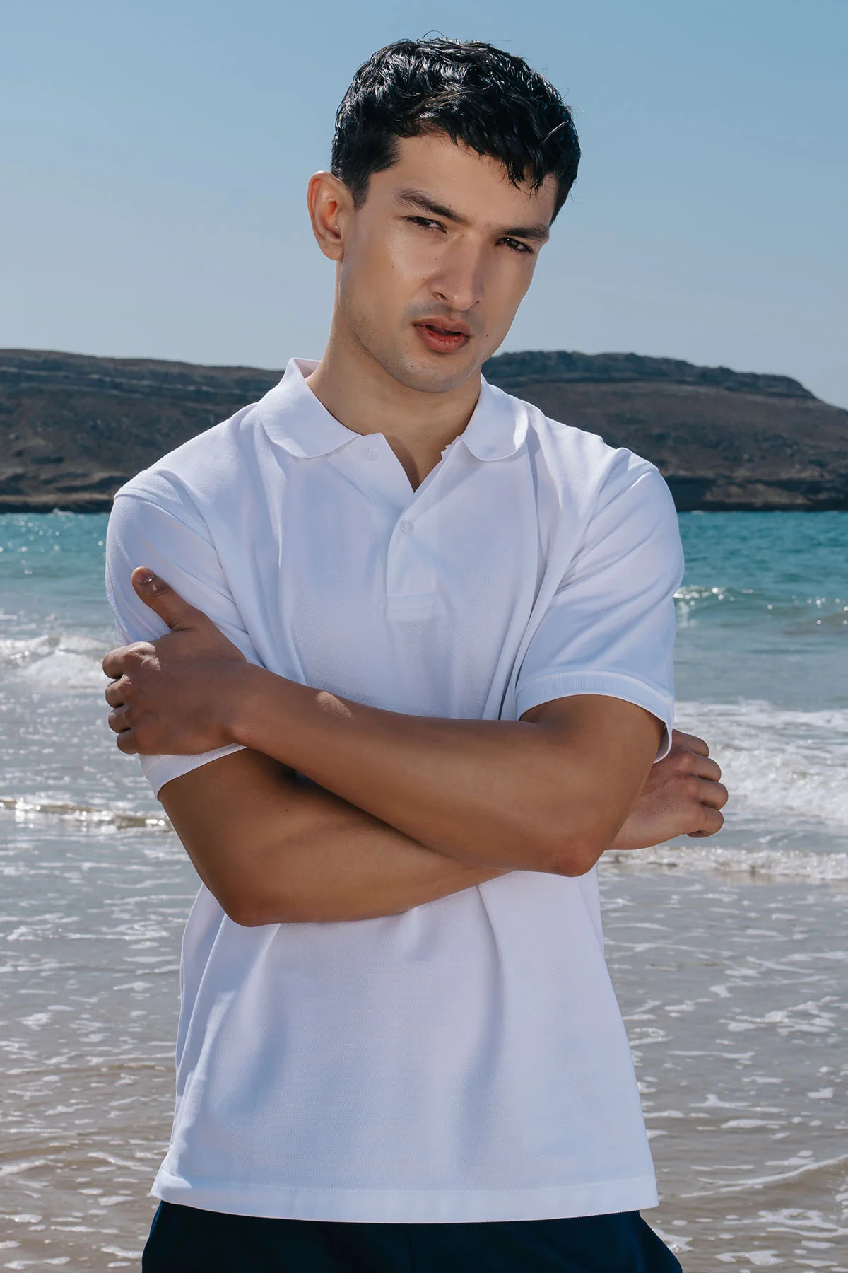 REGULAR FIT SUPIMA POLO - Image 4