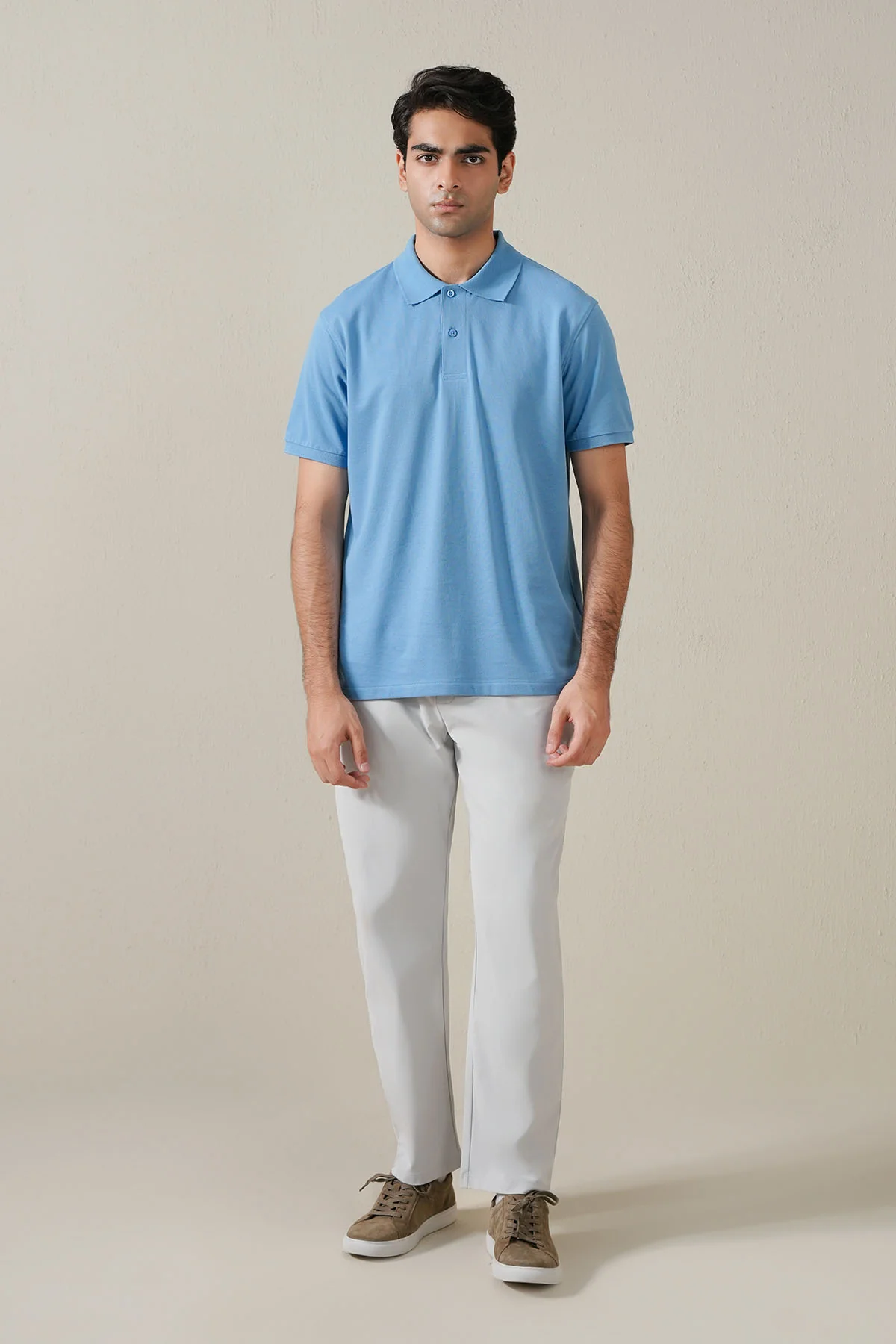 REGULAR FIT SUPIMA POLO - Image 7