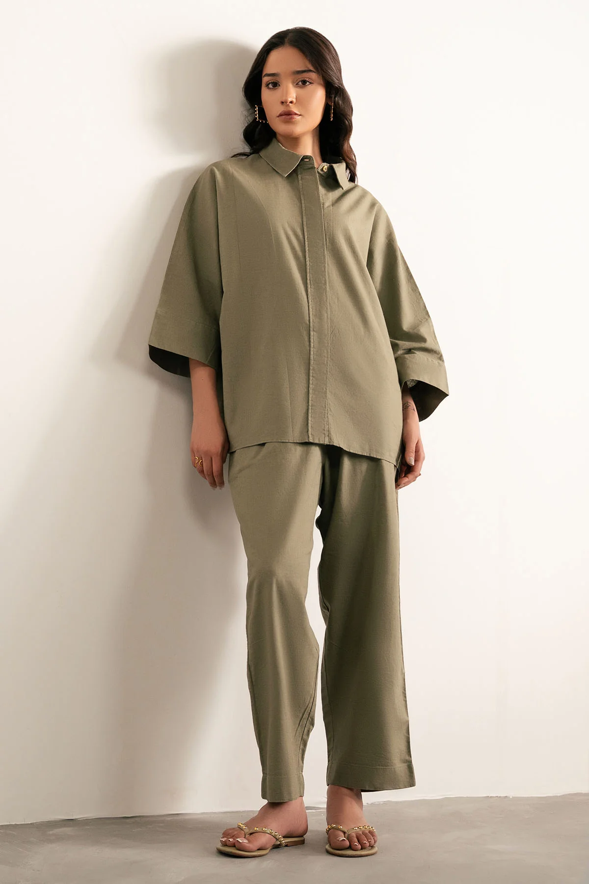 RELAXED LINEN PANTS - Image 2