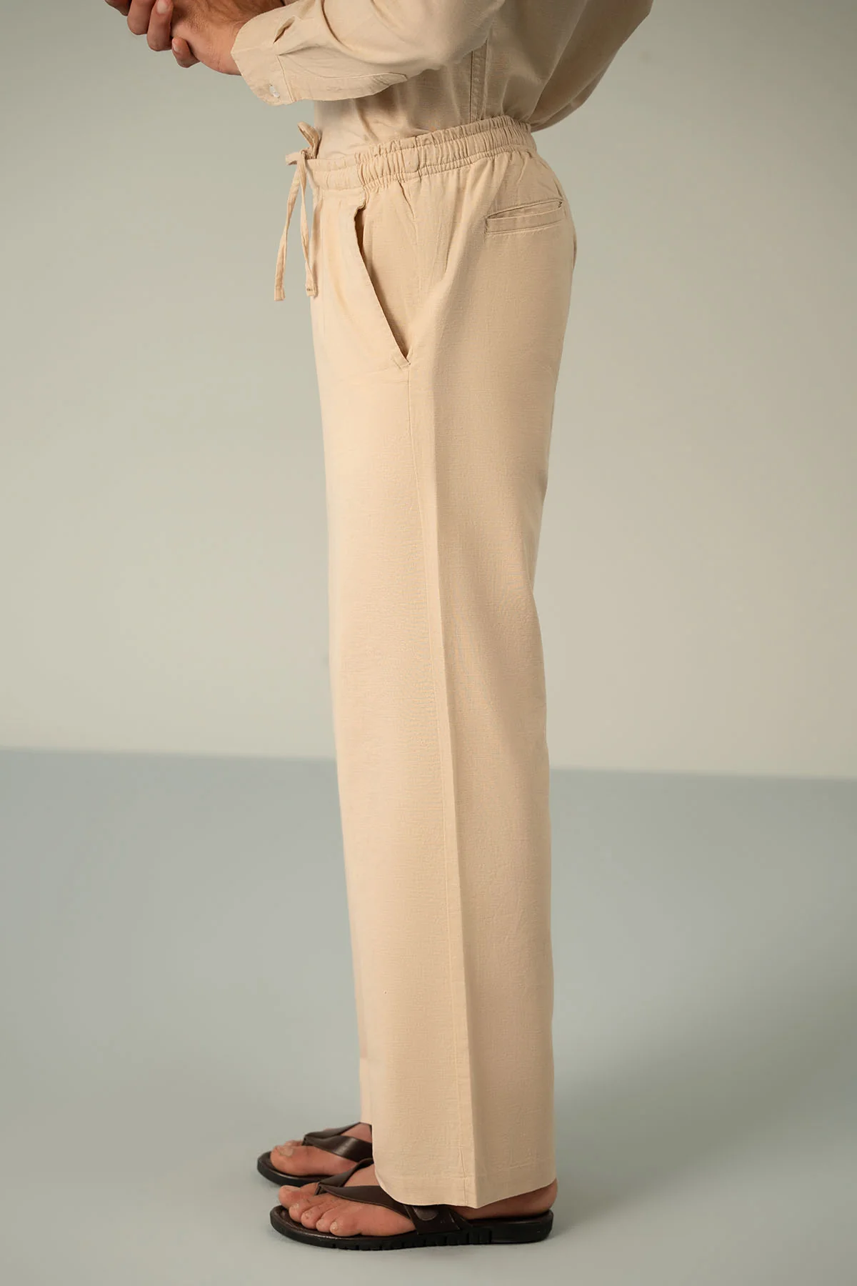 RELAXED LINEN PANTS - Image 3