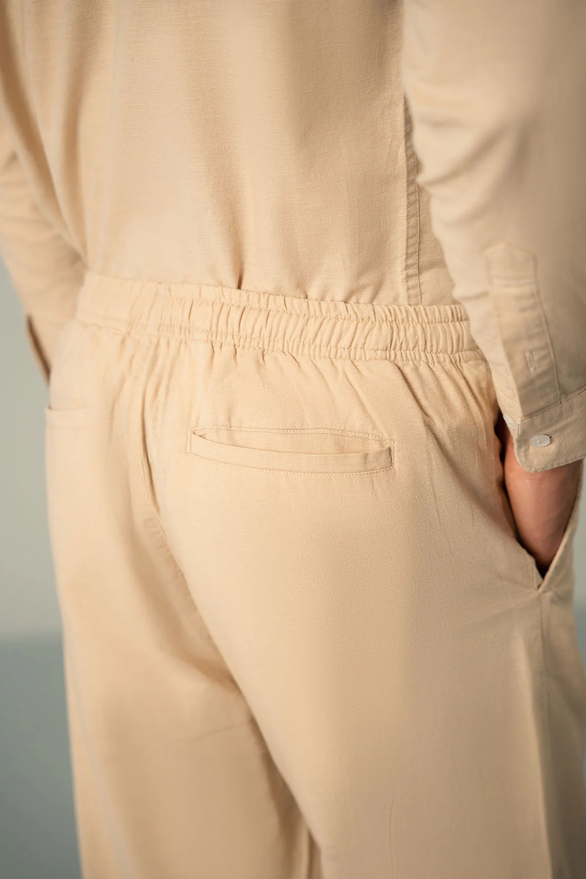 RELAXED LINEN PANTS - Image 6