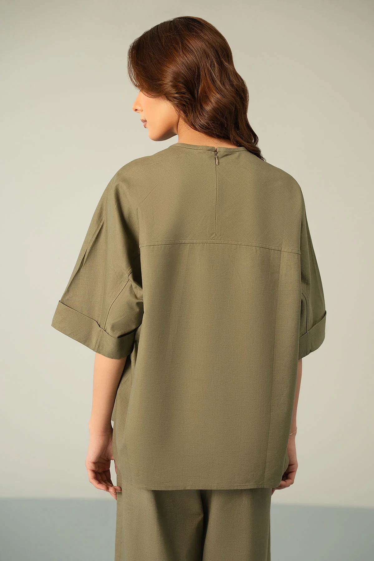 RELAXED LINEN TOP - Image 8