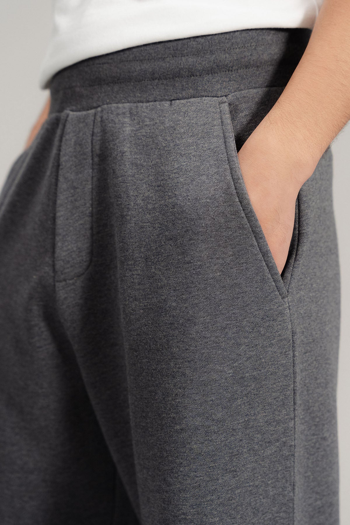 WIDE LEG PANT- PIMA FLEECE - Image 6