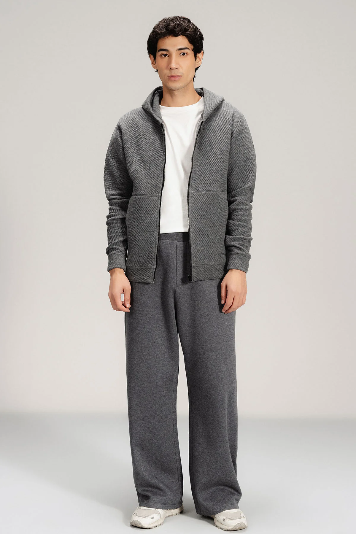 WIDE LEG PANT- PIMA FLEECE - Image 8
