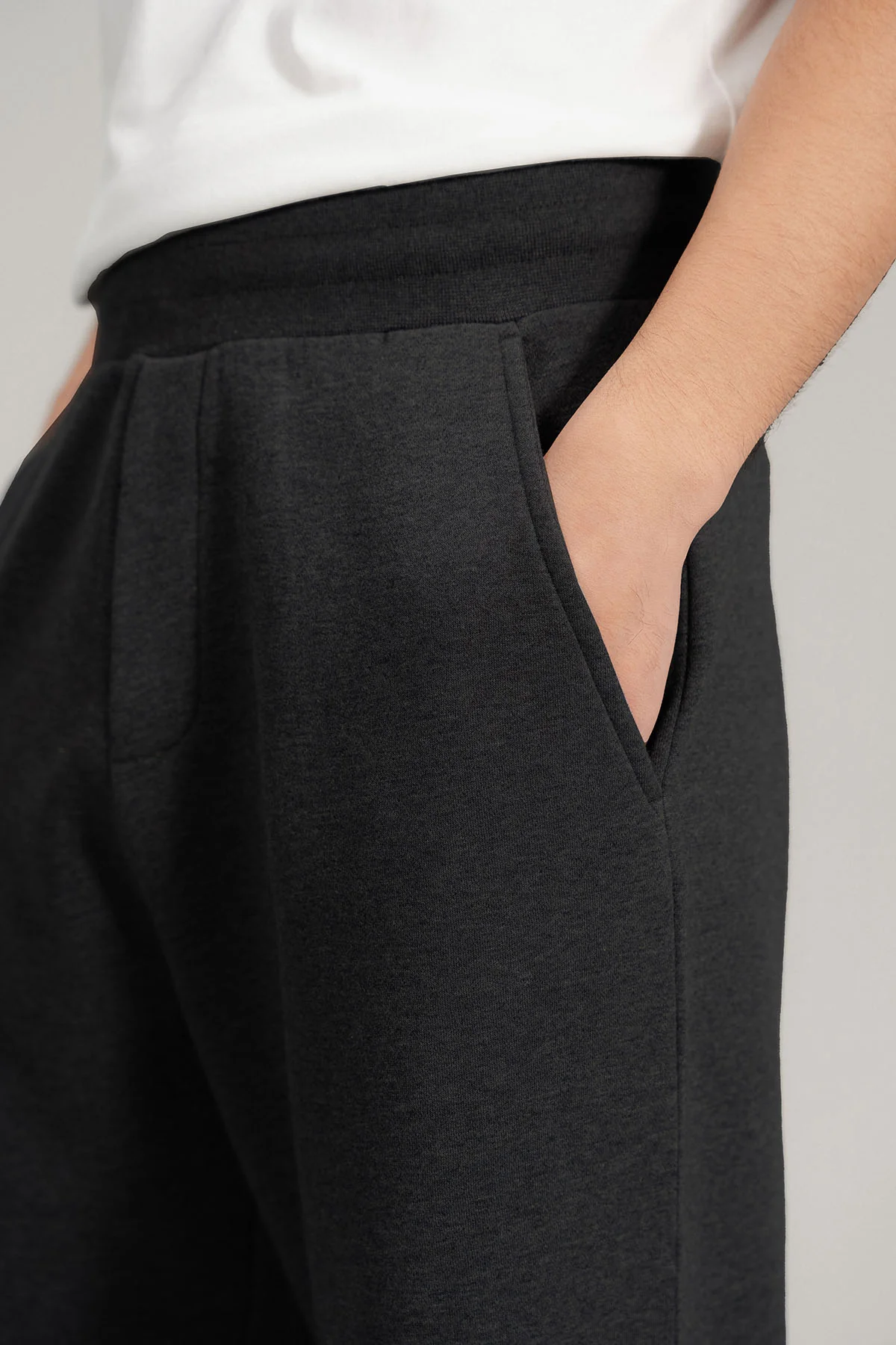 WIDE LEG PANT- PIMA FLEECE - Image 3