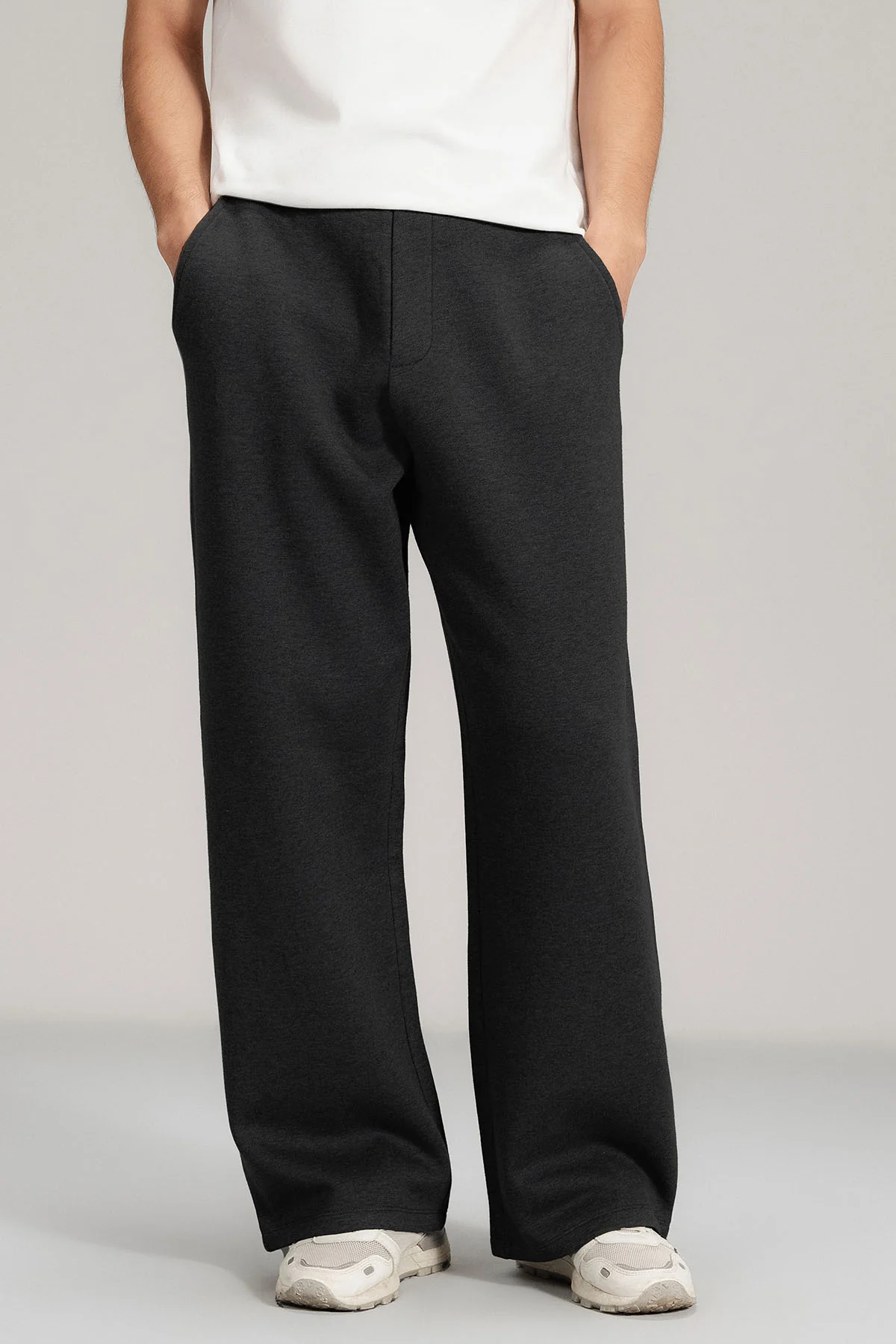 WIDE LEG PANT- PIMA FLEECE - Image 4