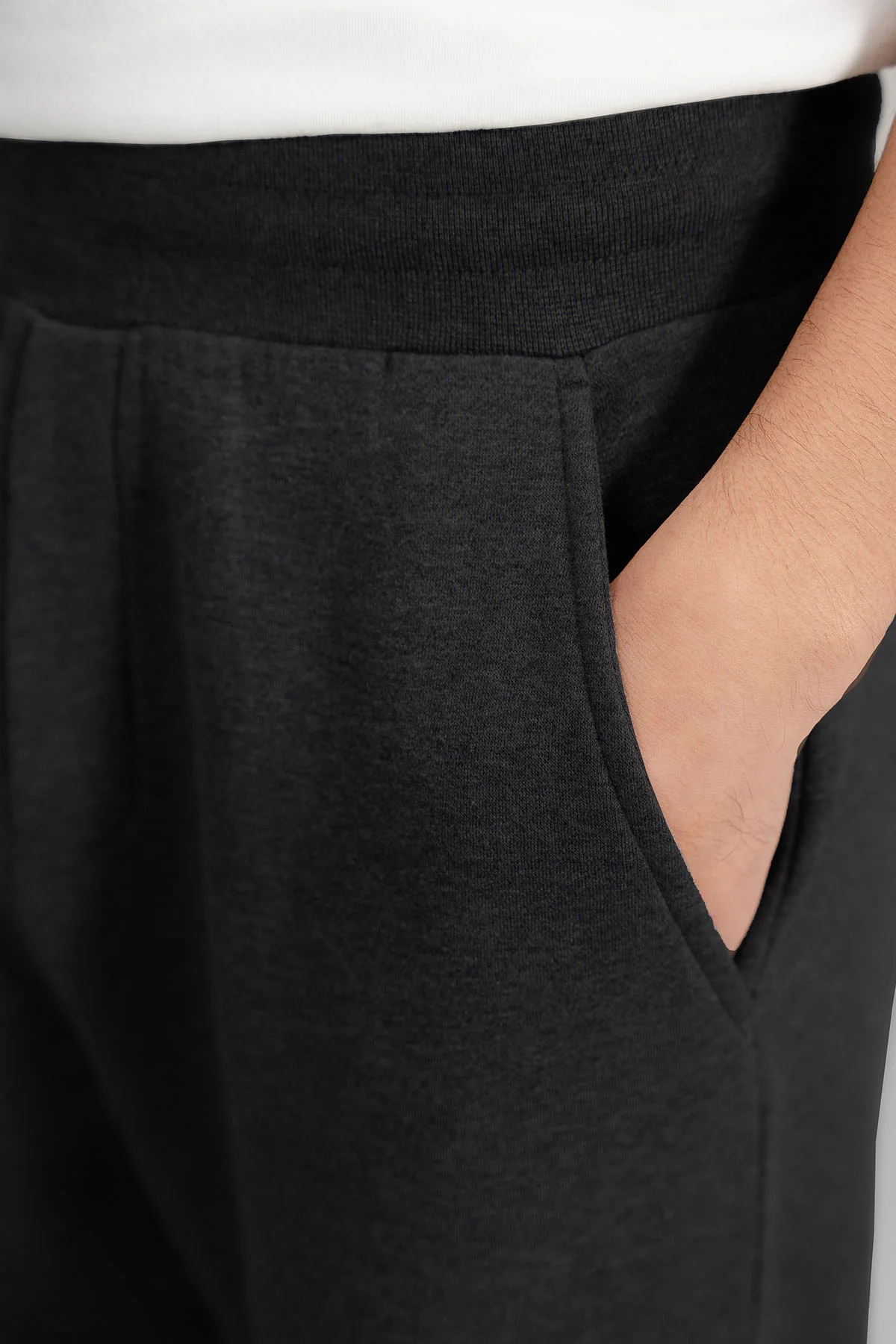 WIDE LEG PANT- PIMA FLEECE - Image 5