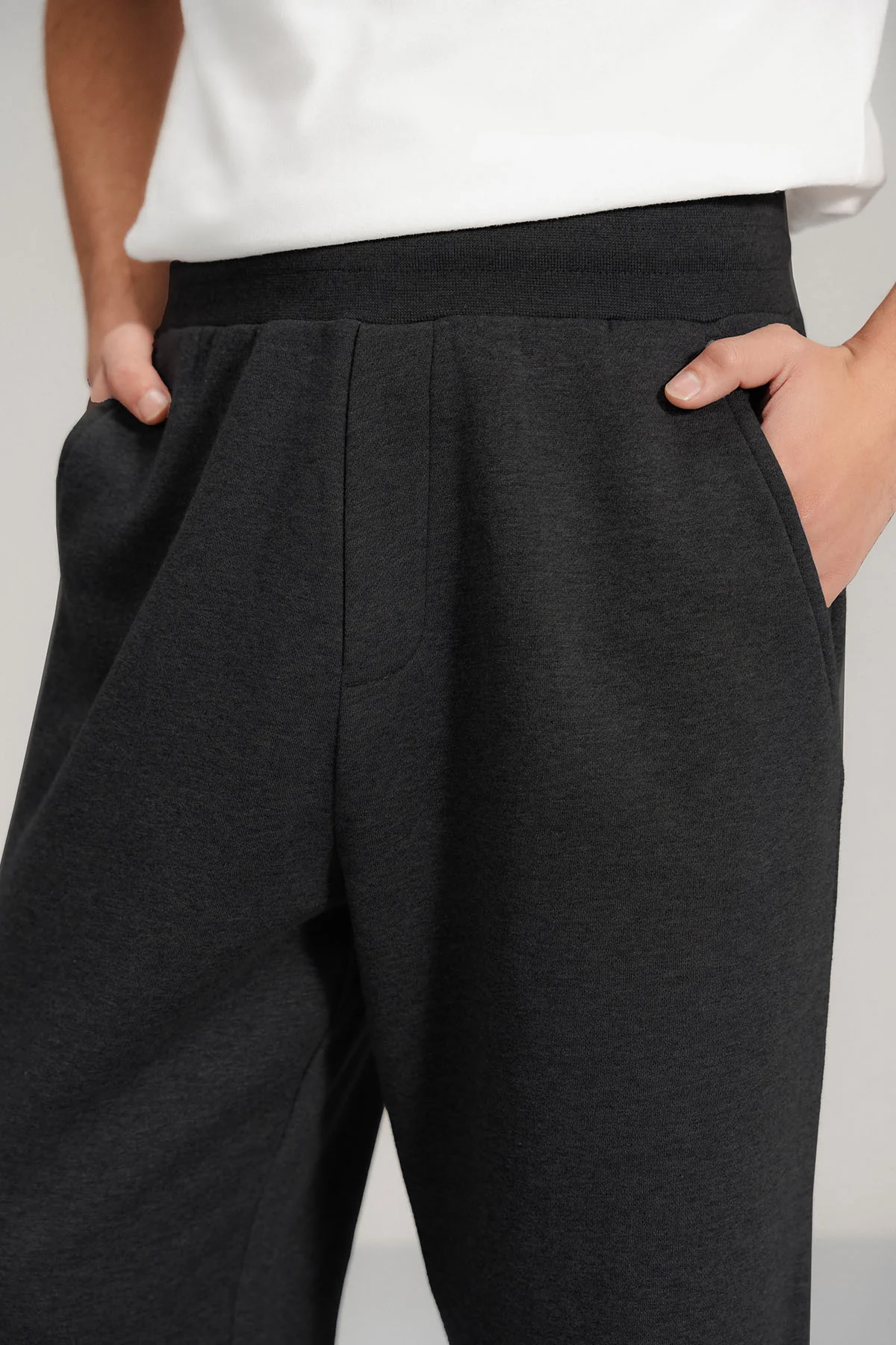 WIDE LEG PANT- PIMA FLEECE - Image 7