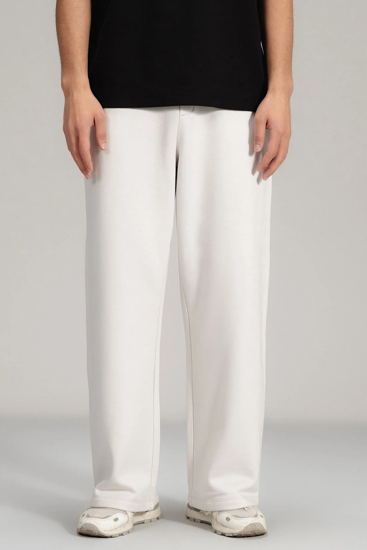WIDE LEG PANT- PIMA FLEECE - Image 3