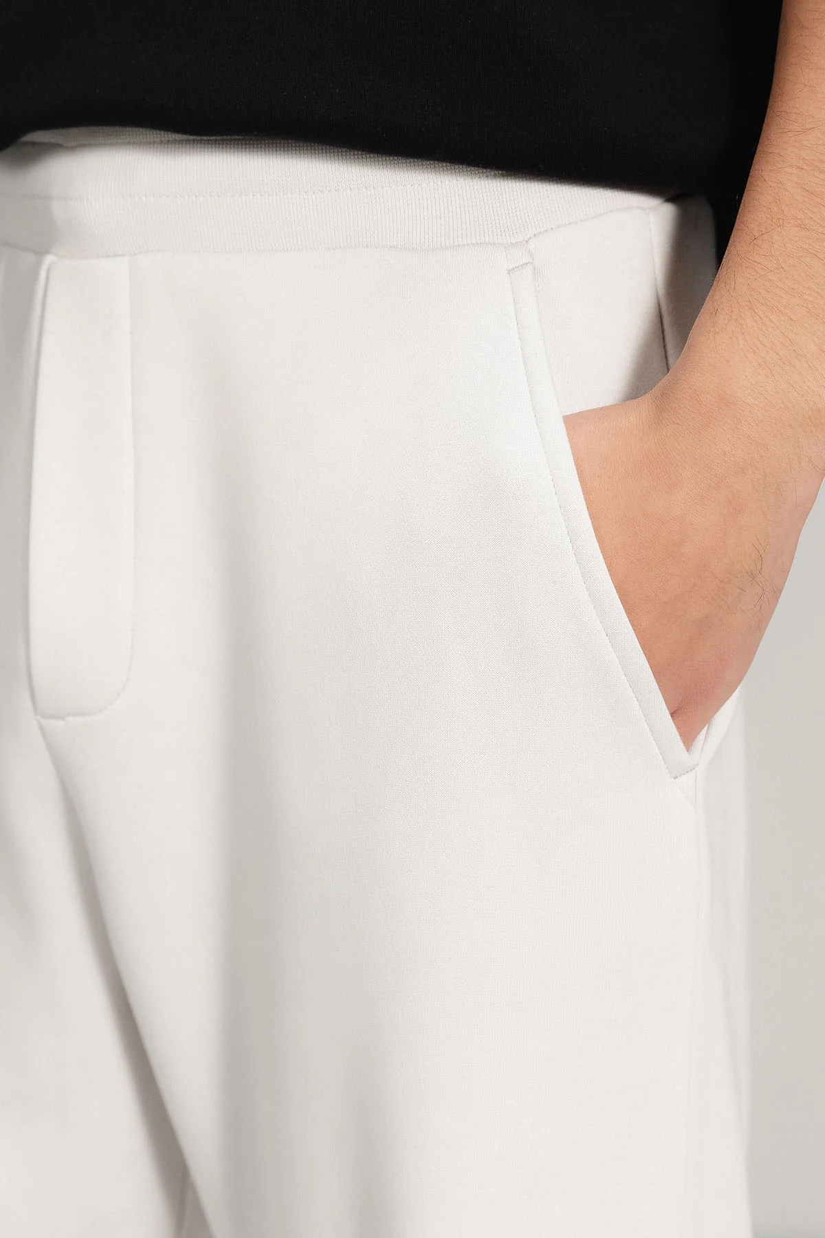 WIDE LEG PANT- PIMA FLEECE - Image 4