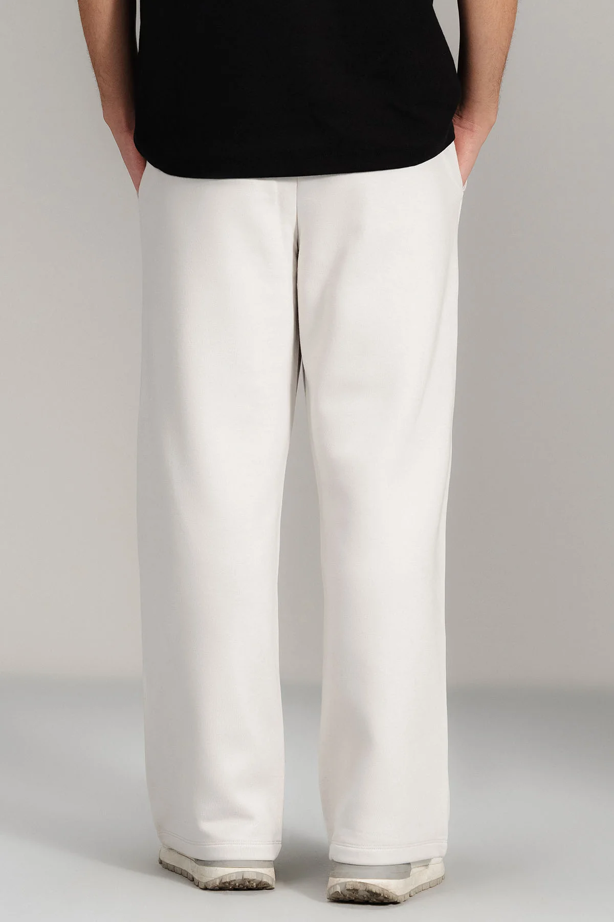WIDE LEG PANT- PIMA FLEECE - Image 5