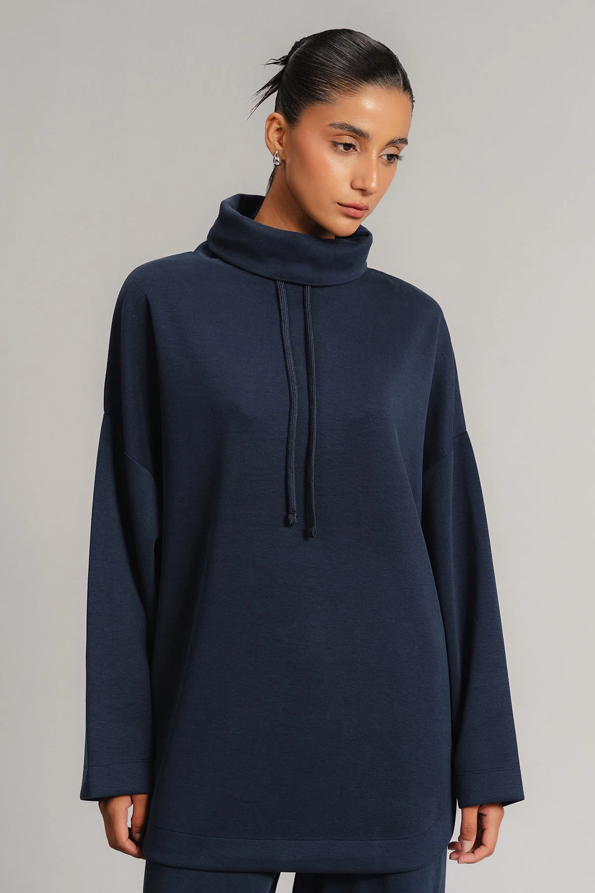 COWL NECK SHIRT CLOUDLUX LIGHT - Image 4