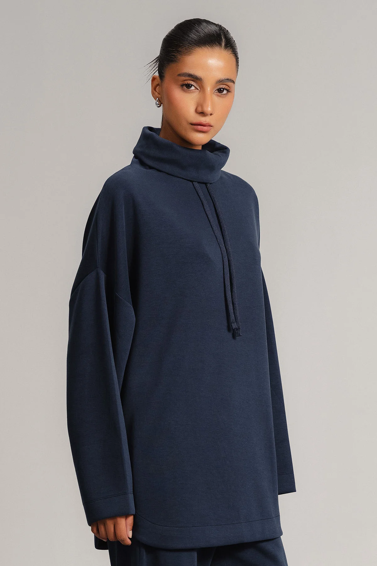 COWL NECK SHIRT CLOUDLUX LIGHT - Image 6