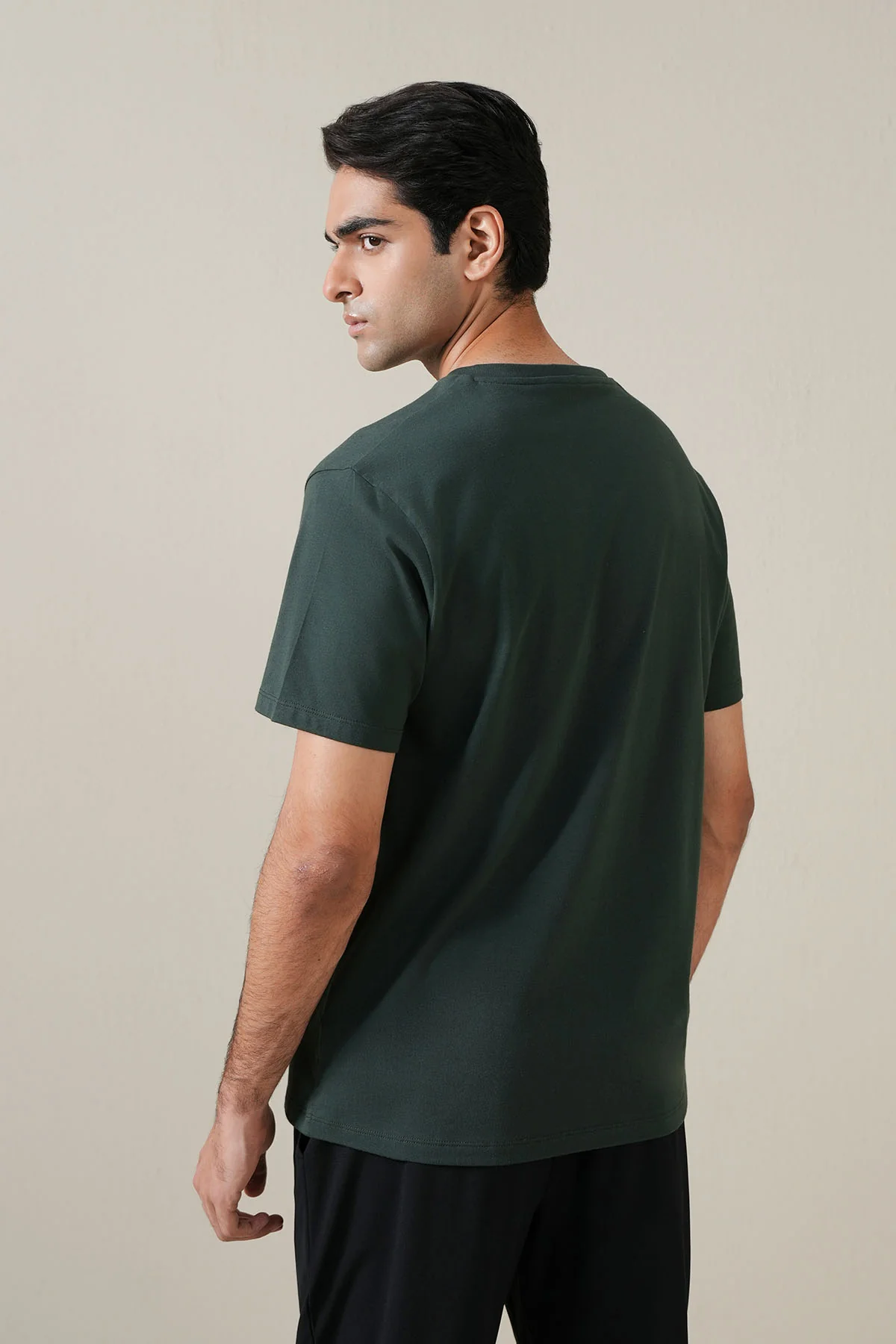 T-SHIRT V-NECK SUPIMA COTTON - Image 5