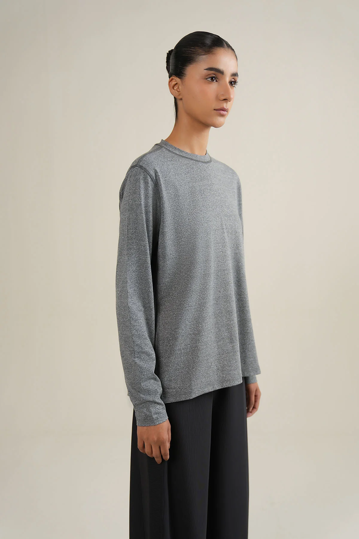 WOMEN TRAINING LONG SLEEVES CREW NECK - Image 7