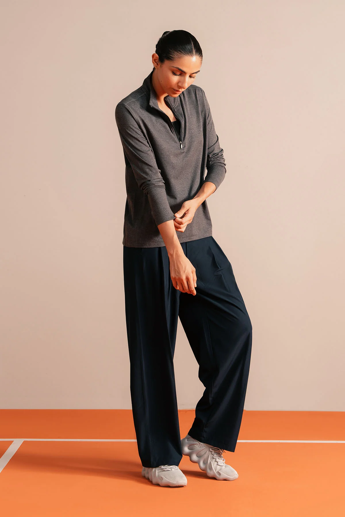 WOMEN TRAINING QUARTER ZIPPER - Image 3