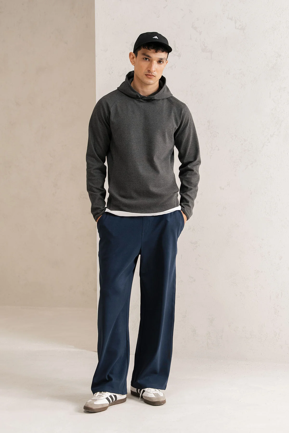 TRANSFORM PULLOVER HOODIE-DOUBLE KNIT