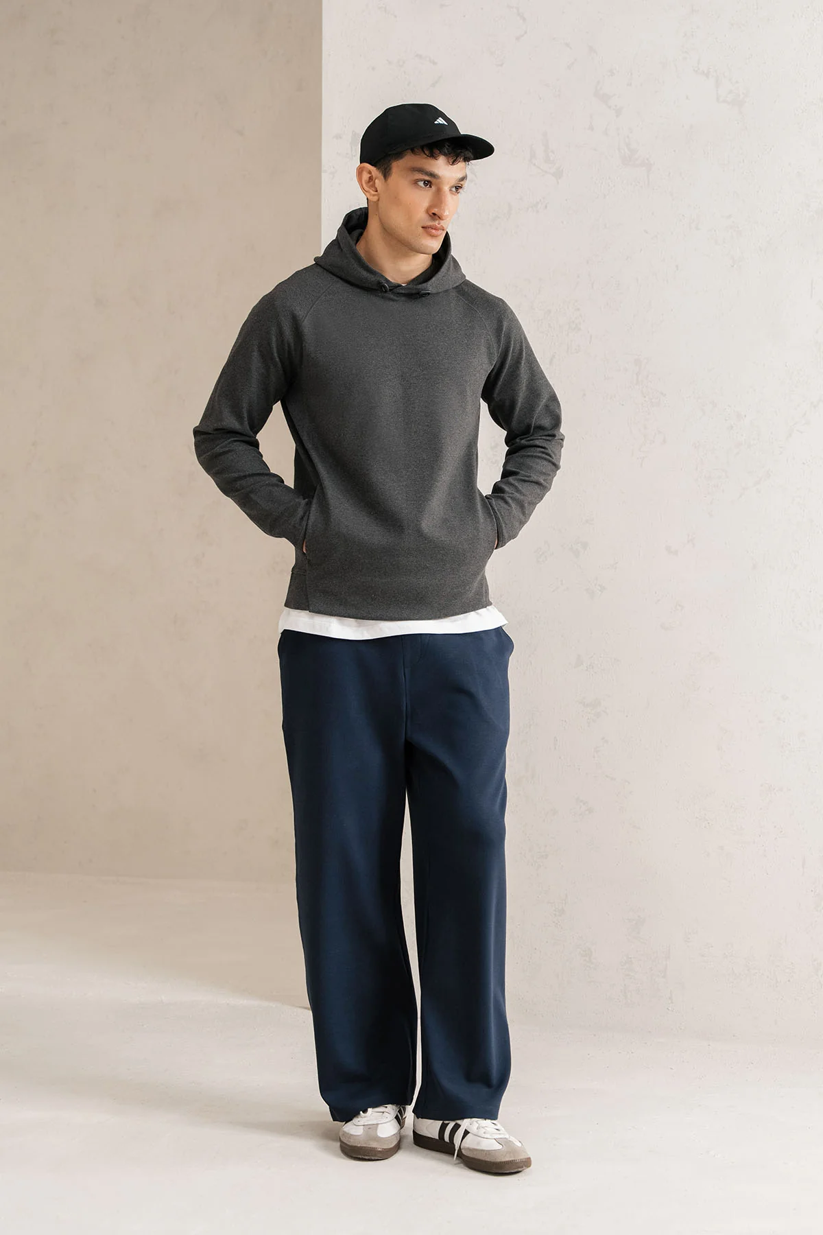 TRANSFORM PULLOVER HOODIE-DOUBLE KNIT - Image 2