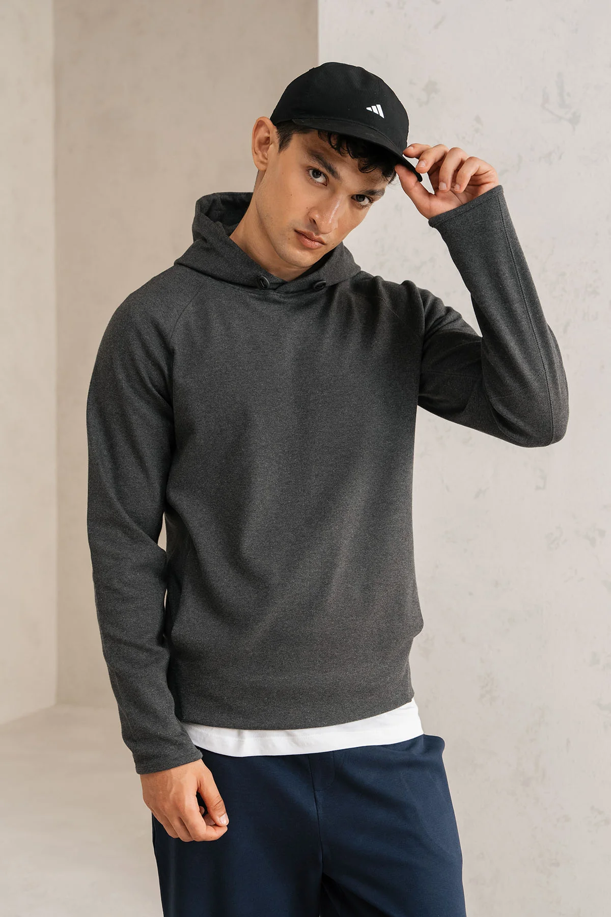 TRANSFORM PULLOVER HOODIE-DOUBLE KNIT - Image 5