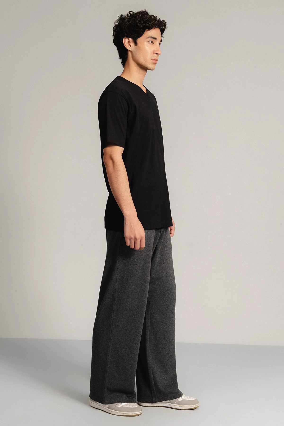 WIDE SWEATPANTS - DOUBLE KNIT MEN LIGHT - Image 2