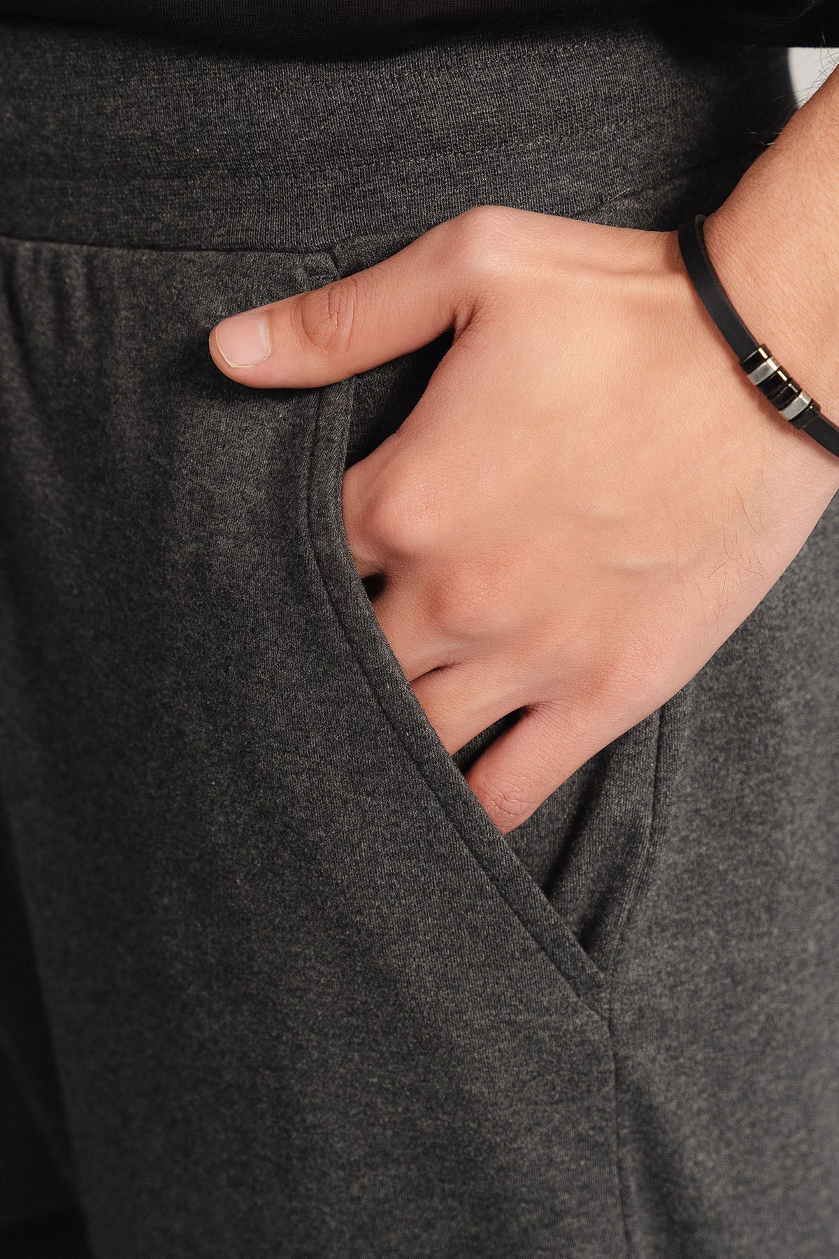 WIDE SWEATPANTS - DOUBLE KNIT MEN LIGHT - Image 5